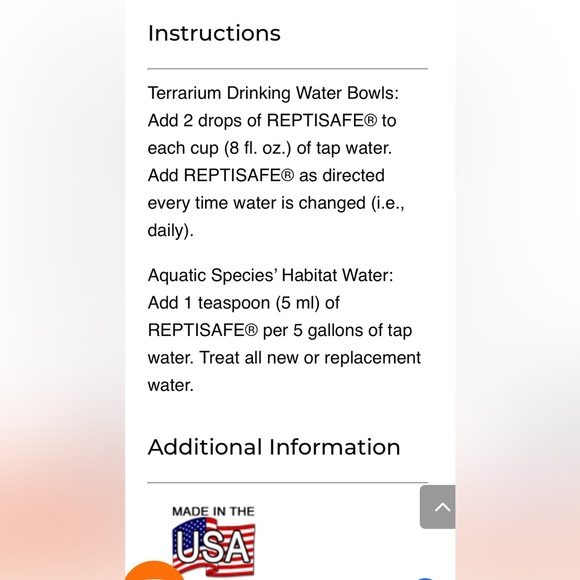 15 ZooMed ReptiSafe Reptile Terrarium Water Conditioner Snake Turtle Lizard Crab - Picture 5 of 7